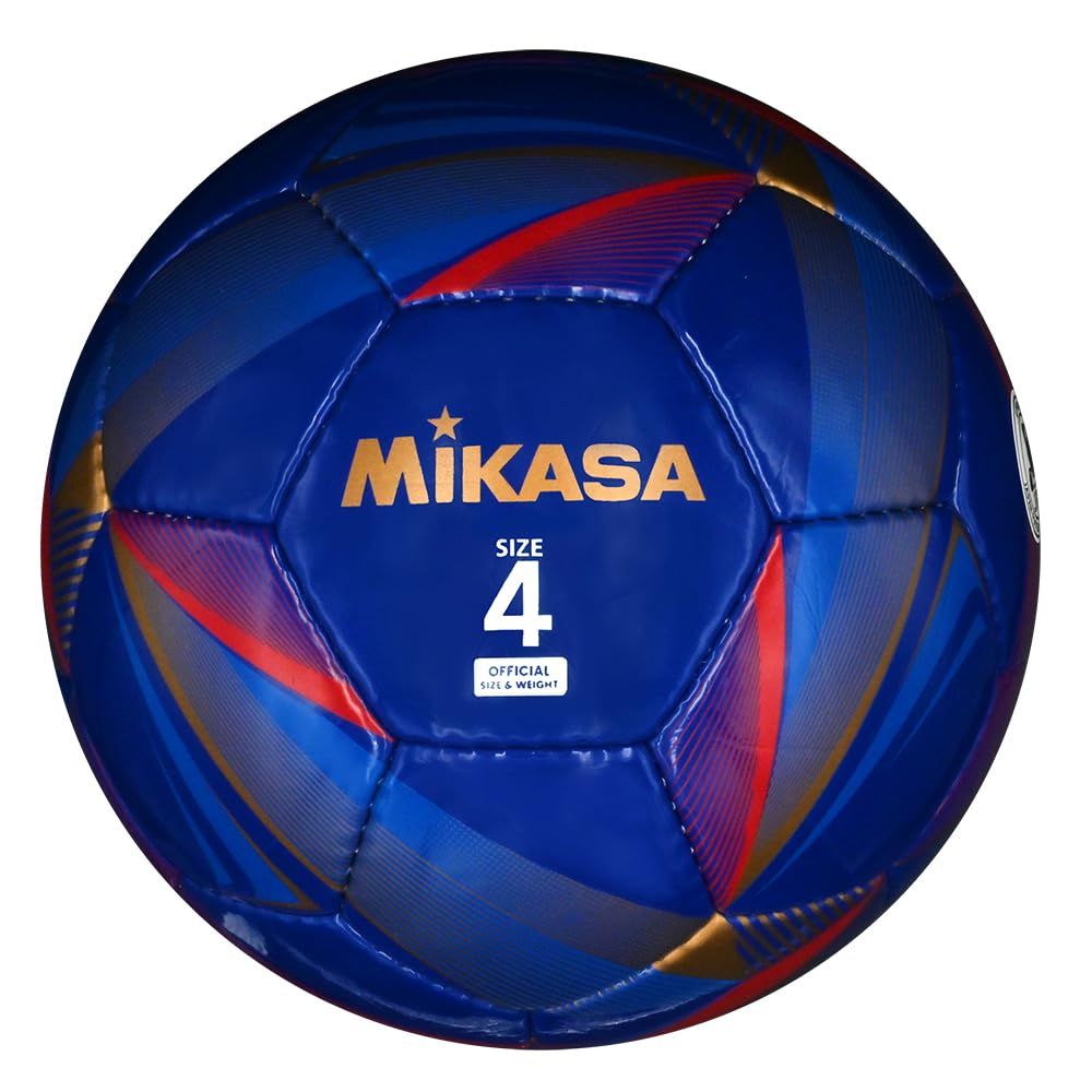新品 ミカサ(MIKASA) サッカーボール 4号球 日本サッカー協会 検定球 (小学生用) 手縫い ネイビー FT428D-NB 推奨内圧0.610~0.810(kgf/)