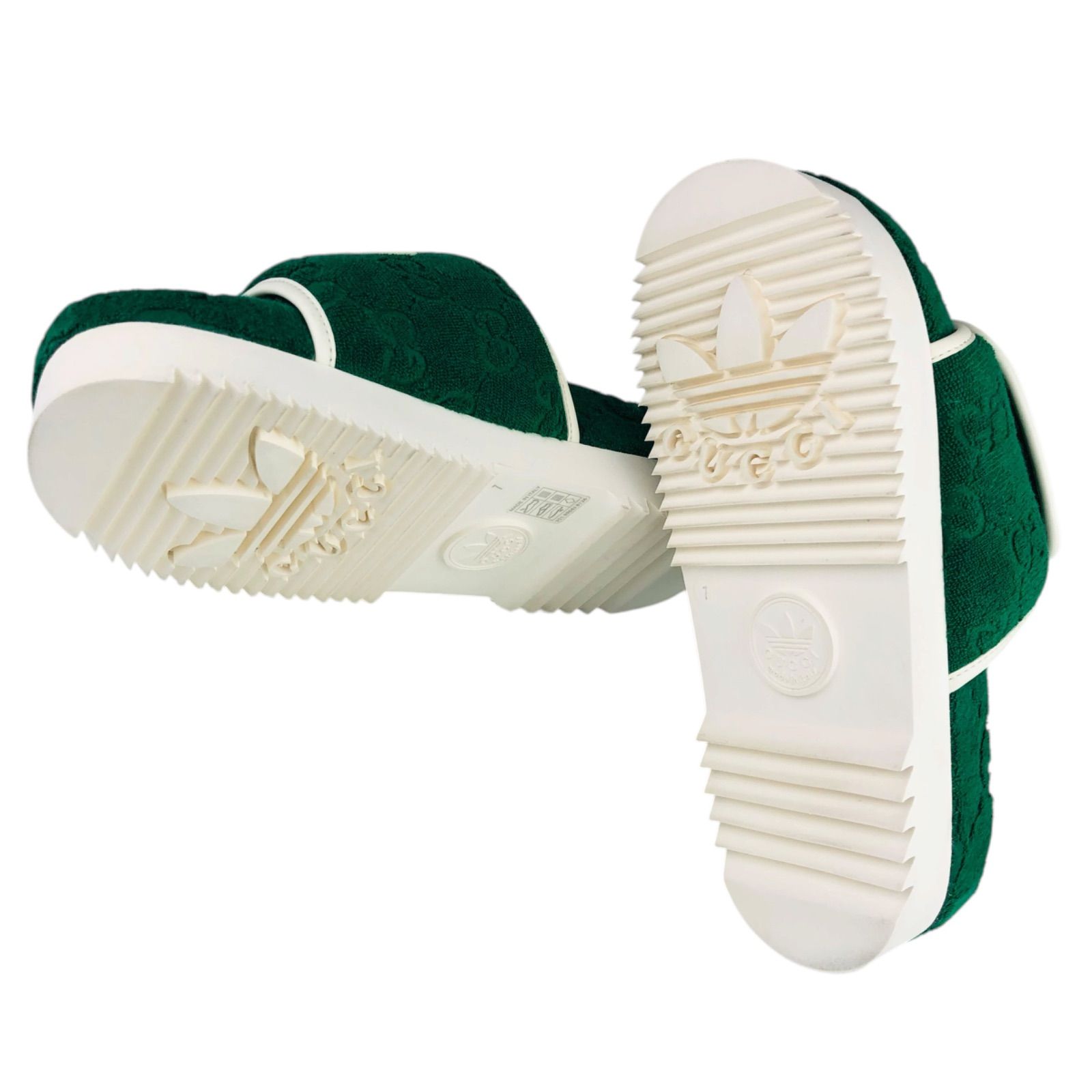 極美品☆GUCCI☆グッチ×adidas☆アディダス・コラボ メンズ レザー