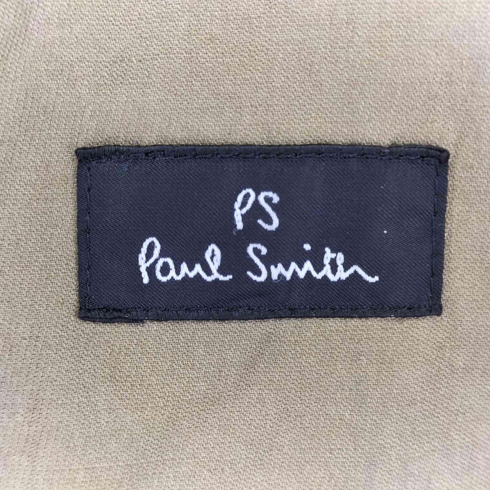 ポールスミス Paul Smith リネン混 ステンカラーコート メンズ import
