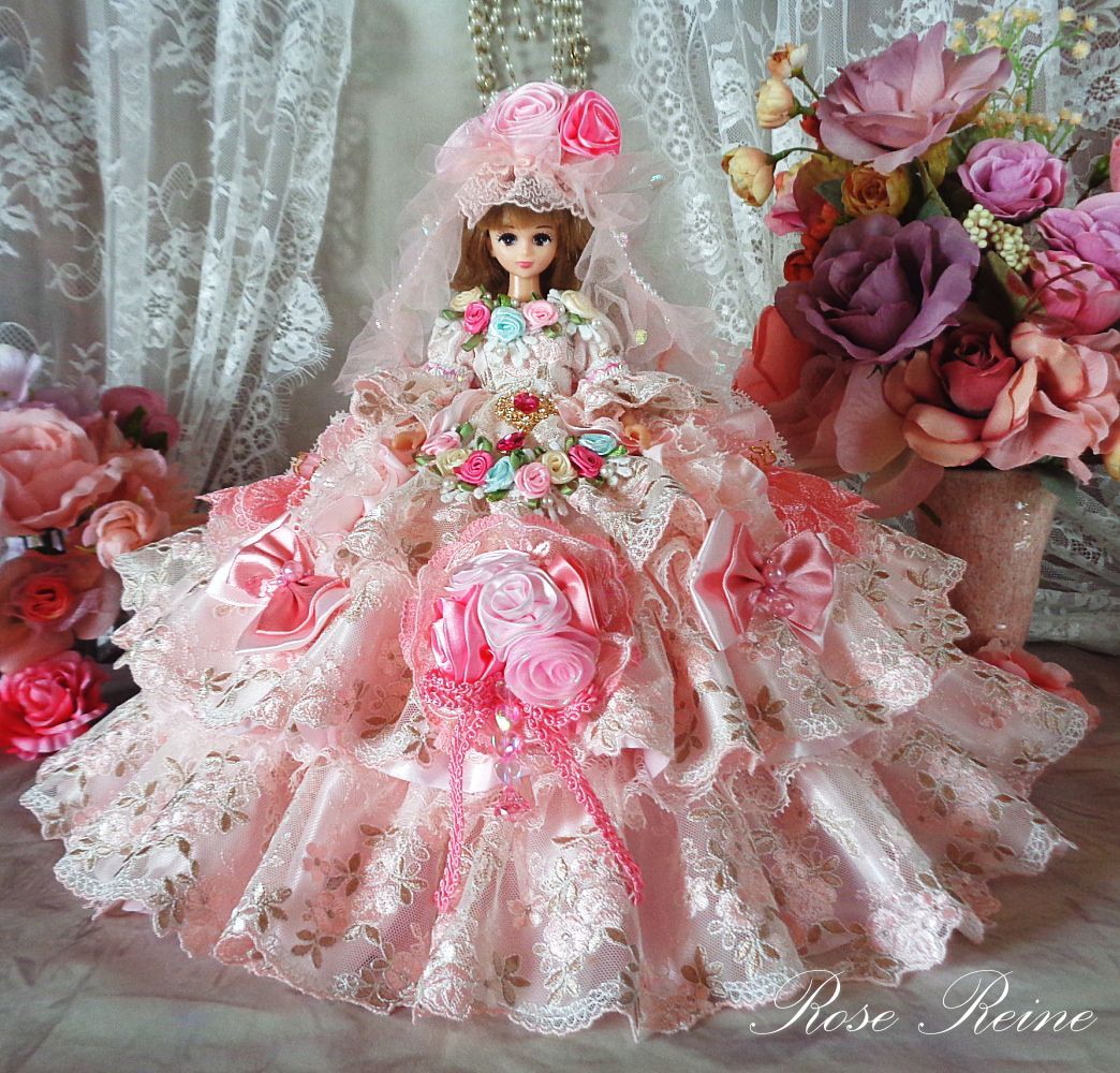 ★サマーセール★ベルサイユの薔薇 ロマンスピンクのボリュームフリルドールドレス ☆サマーセール☆ベルサイユの薔薇 ロマンティックピンクのラブリー