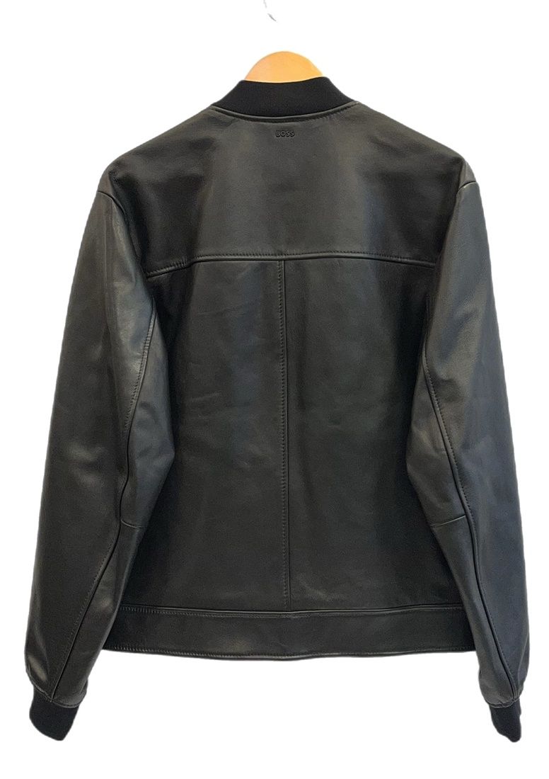 ボス BOSS HUGO BOSS ヒューゴボス Malba_2 Lambskin Leather Jacket