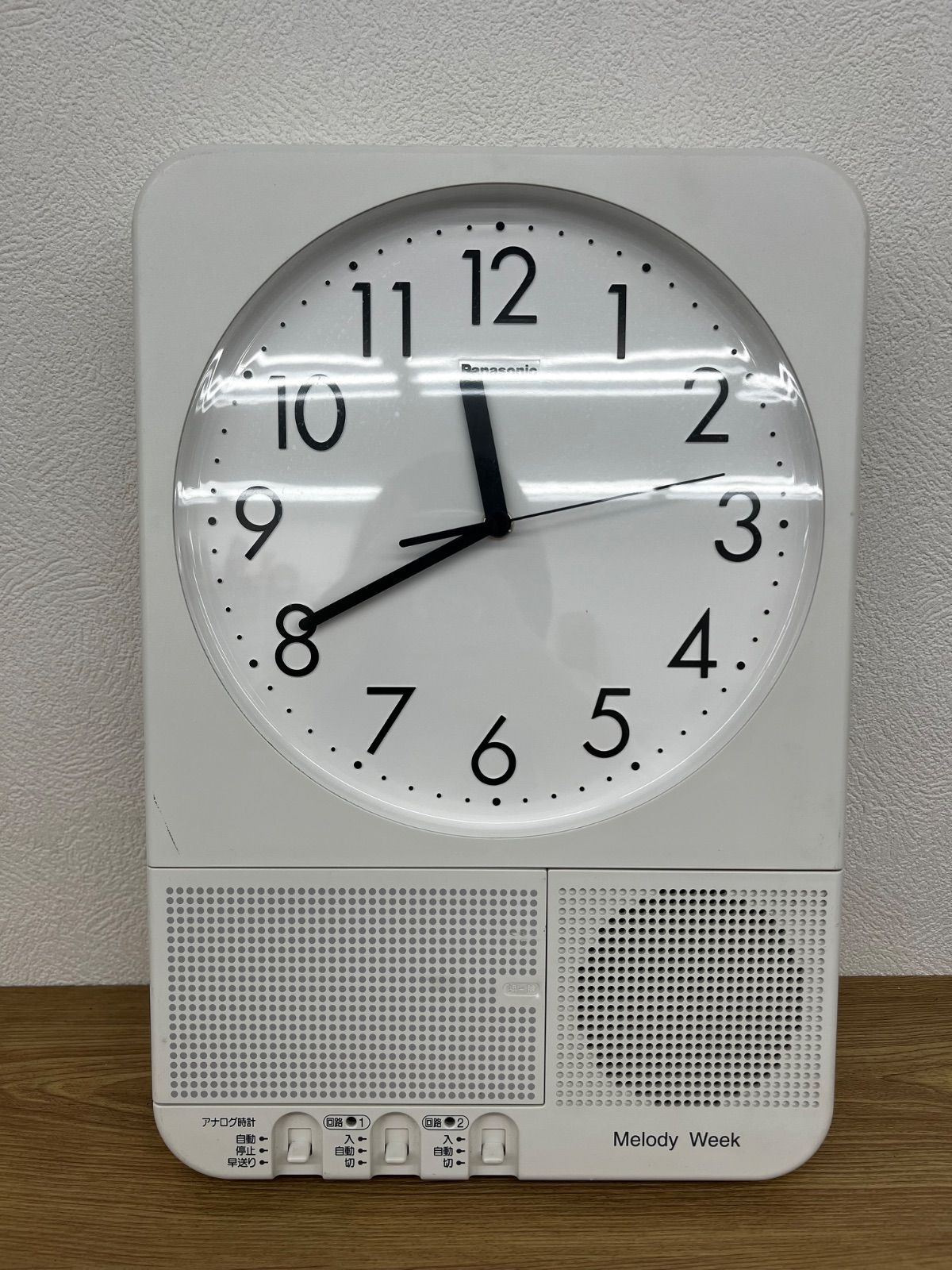 3 【ジャンク品】 Panasonic メロディウィーク TD73 【時計】 【2