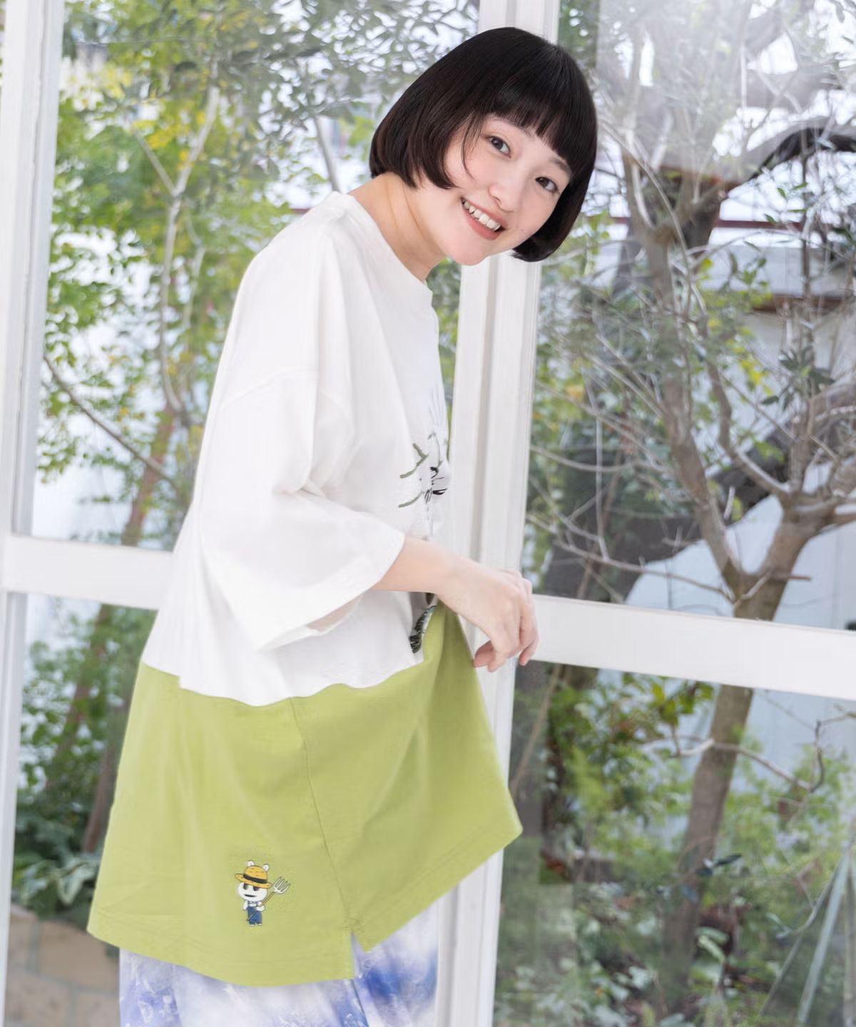 スカラーパリティ　scolarparity 361119：山からクマ大根Tシャツ ScoLar Parity（スカラーパリティ） tシャツ 361119：山からクマ大根T