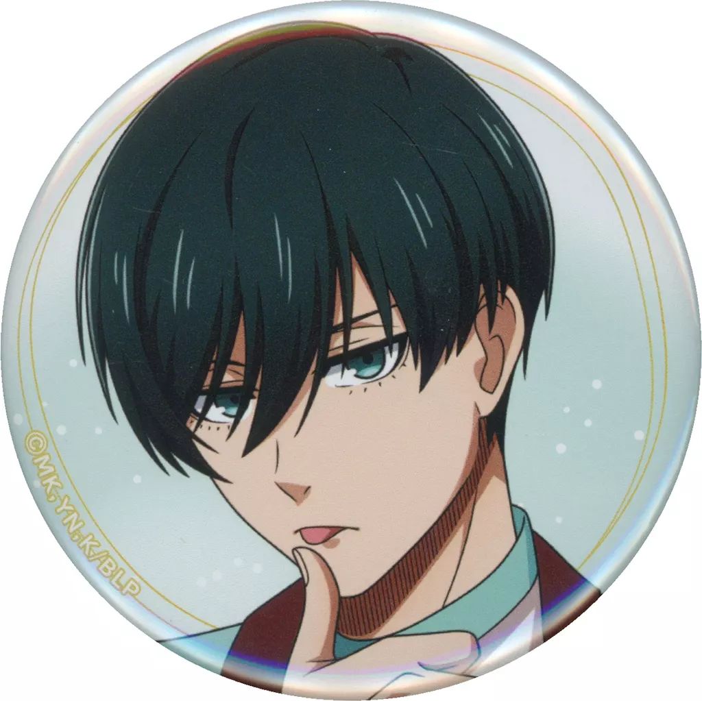 ブルーロック ドルチェstyle 缶バッジ 系師凛 ブルロ 中古】バッジ・ビンズ 糸師凛(顔アップ) 「ブルーロック