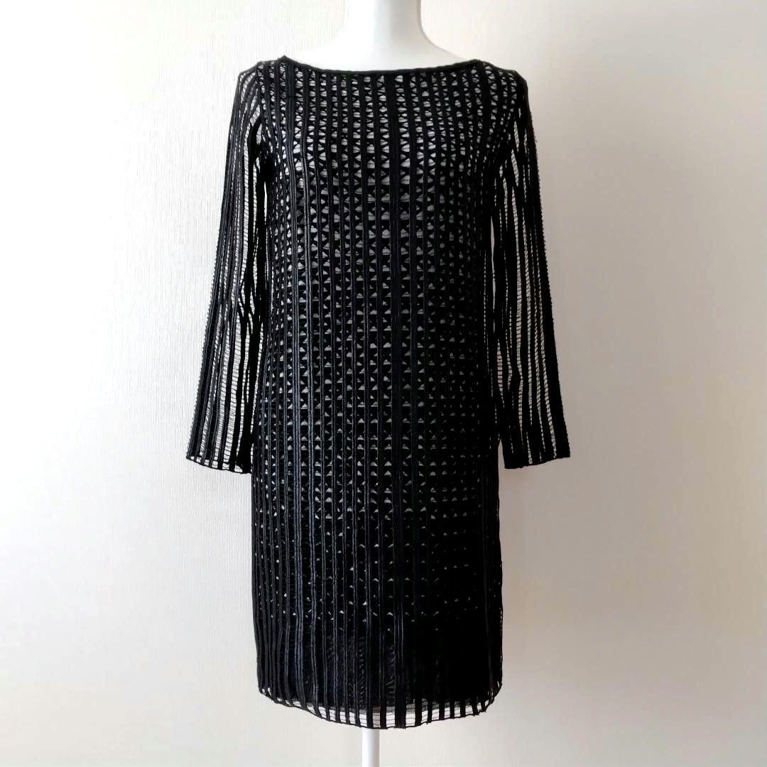 VIVIENNE TAM ヴィヴィアンタム メッシュ パワーネット ひざ丈 