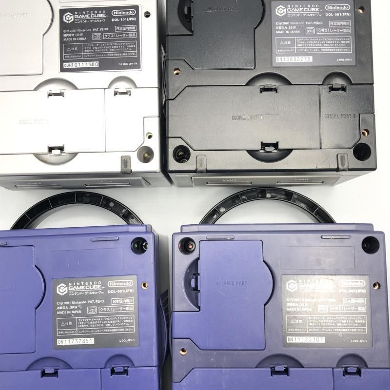 中古】本体S）[TVｹﾞｰﾑ]ｼﾞｬﾝｸ本体未保証品 ｹﾞｰﾑｷｭｰﾌﾞ本体6台まとめ[92