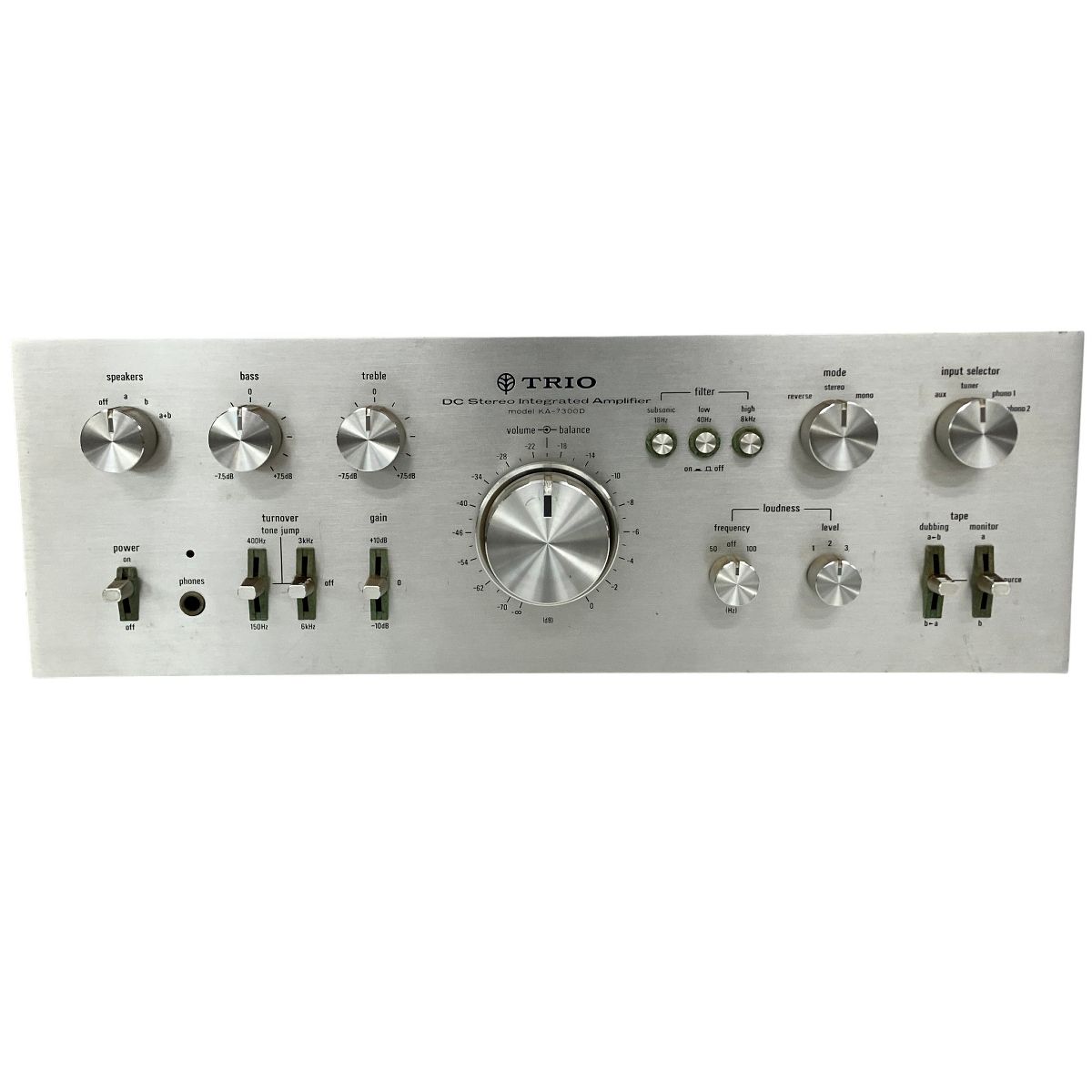 TRIO KA-7300D プリメインアンプ 音響機材 オーディオ機器 トリオ 