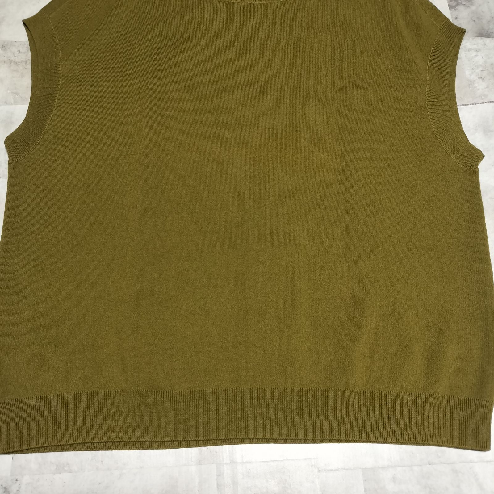 極美品】CABaN キャバン コットン カシミヤ クルーネック ニット 