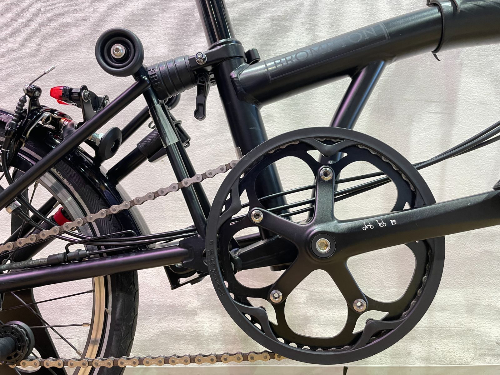 S1522 □USED□BROMPTON ブロンプトン M6R ブラックエディション 6s 