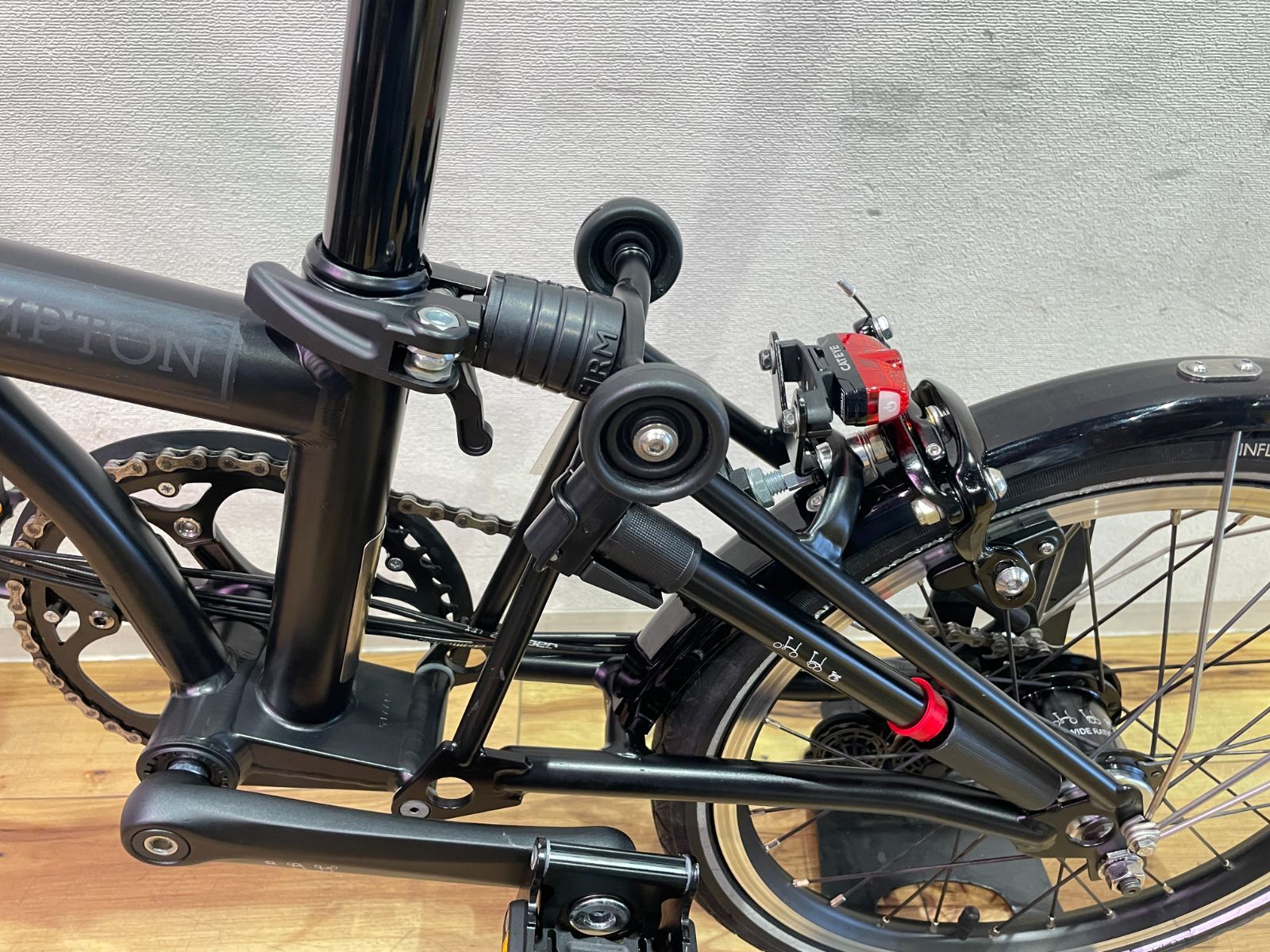 S1522 □USED□BROMPTON ブロンプトン M6R ブラックエディション 6s 