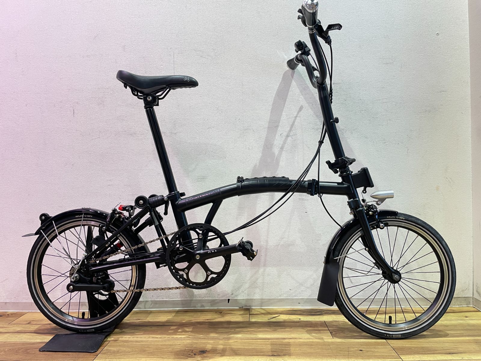 S1522 □USED□BROMPTON ブロンプトン M6R ブラックエディション 6s 