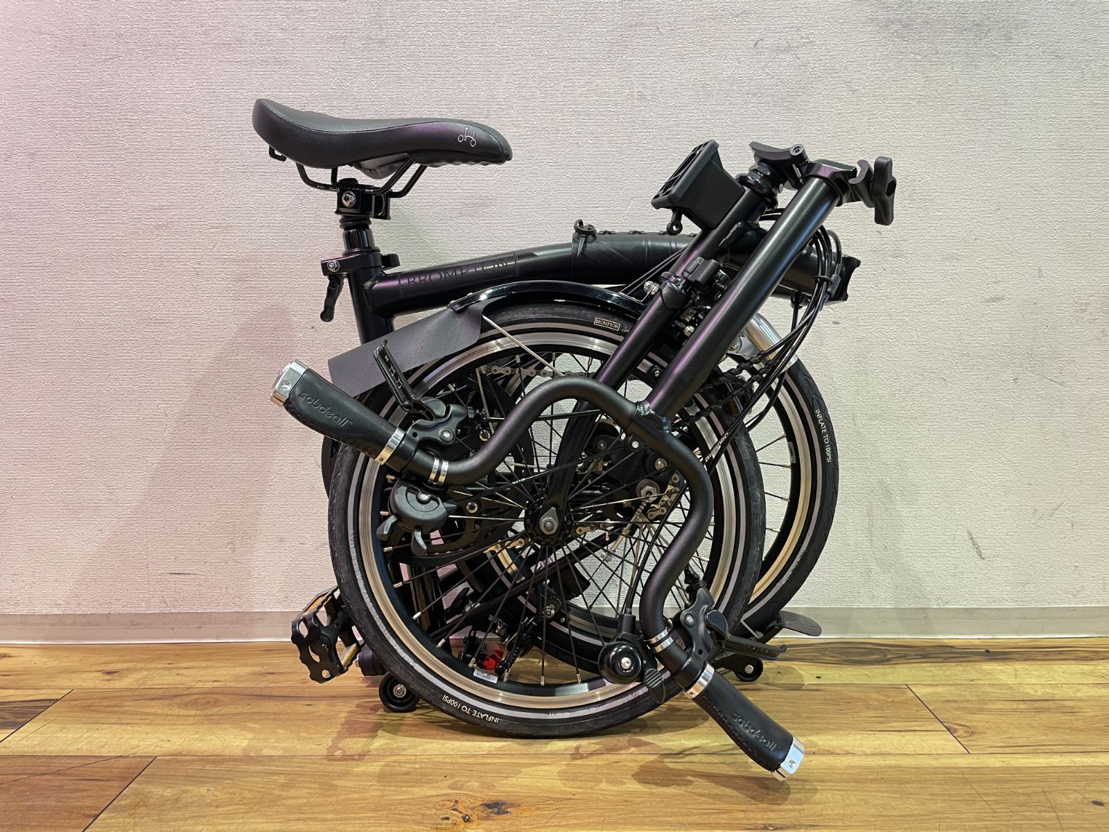 S1522 □USED□BROMPTON ブロンプトン M6R ブラックエディション 6s 