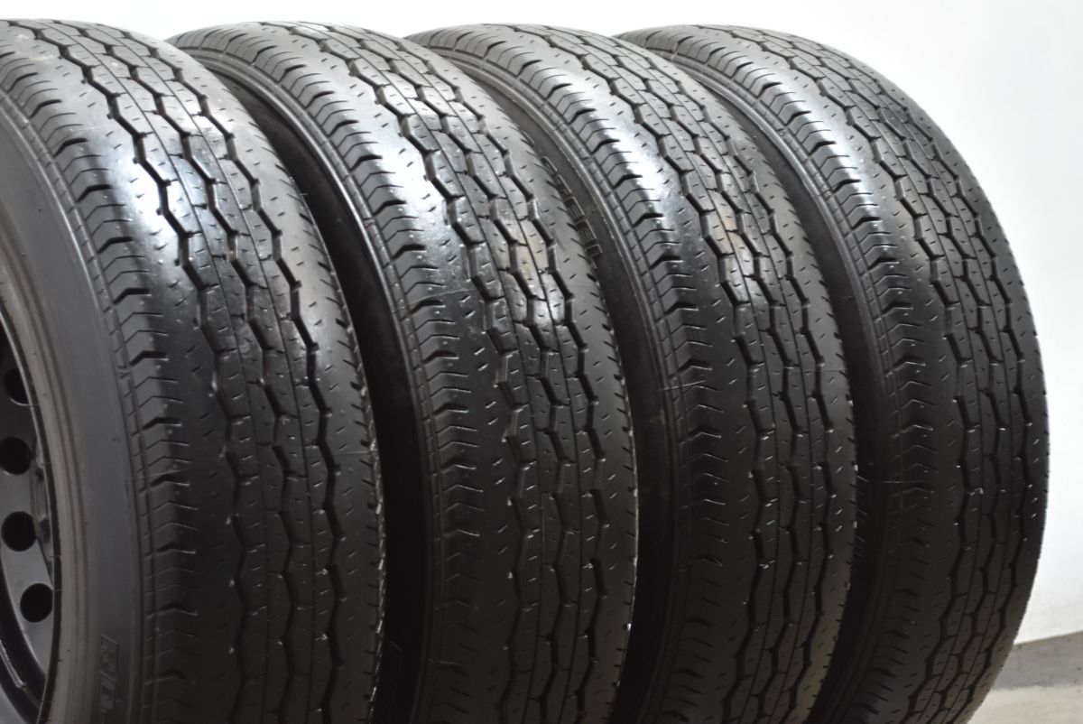 バリ溝】トヨタ 200 ハイエース 純正 15in 6J +35 PCD139.7 