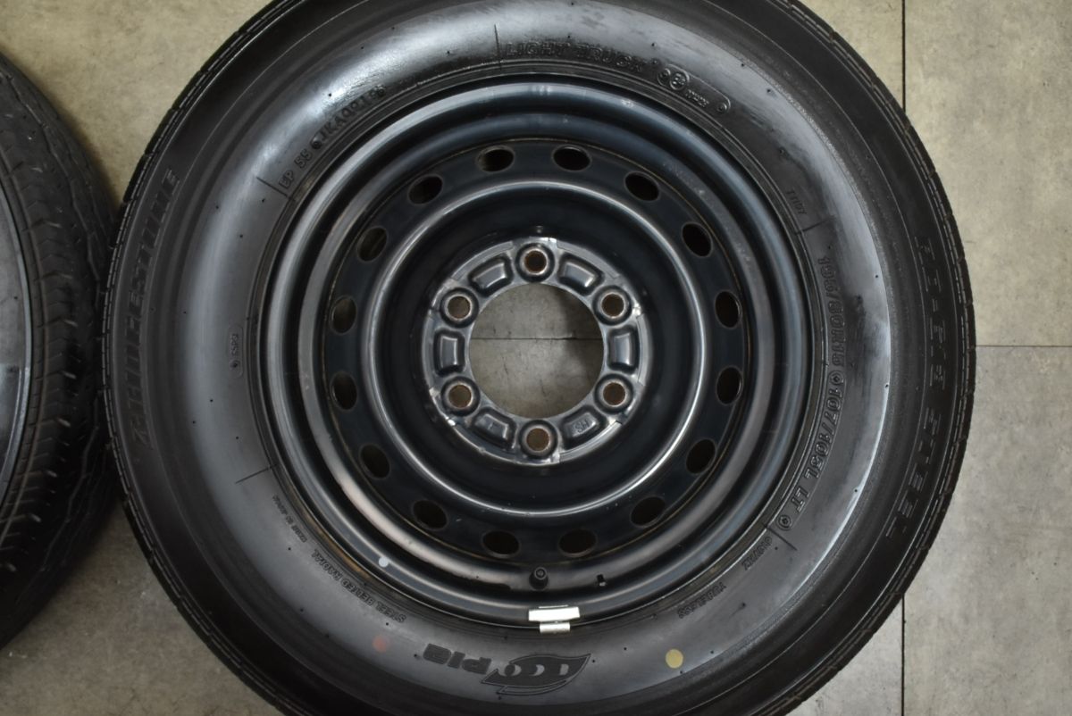バリ溝】トヨタ 200 ハイエース 純正 15in 6J +35 PCD139.7 