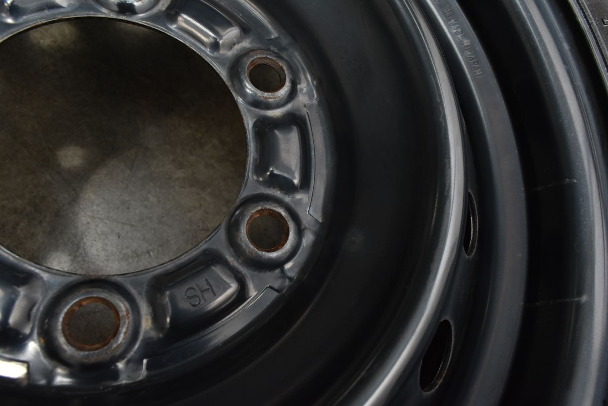 バリ溝】トヨタ 200 ハイエース 純正 15in 6J +35 PCD139.7 