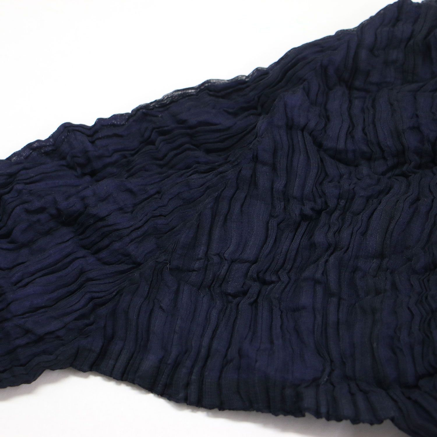 美品】ISSEY MIYAKE イッセイミヤケ ブラウス ネイビー パープル 