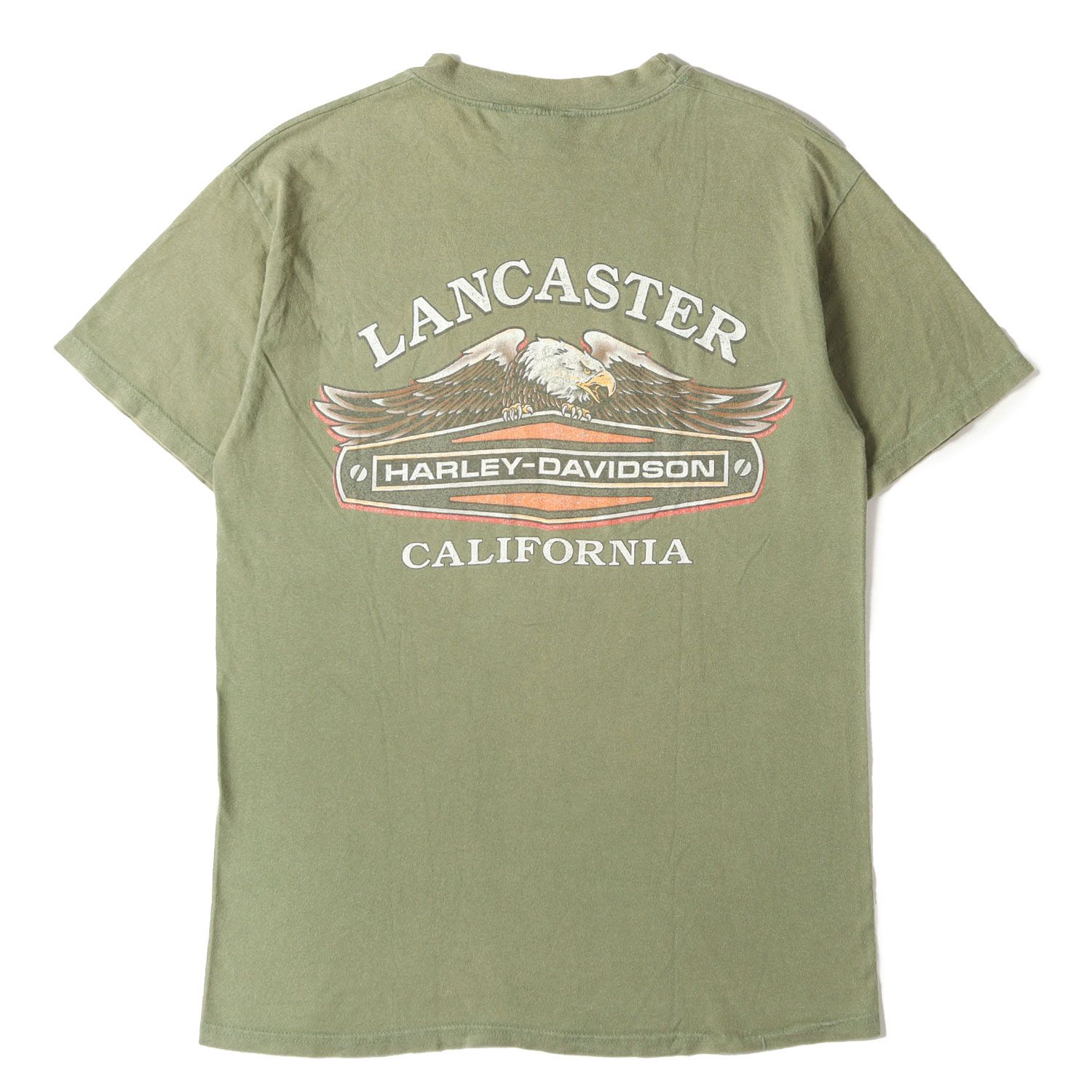 HARLEY-DAVIDSON ハーレーダビッドソン Tシャツ カーキ サイズ:M | 00s 