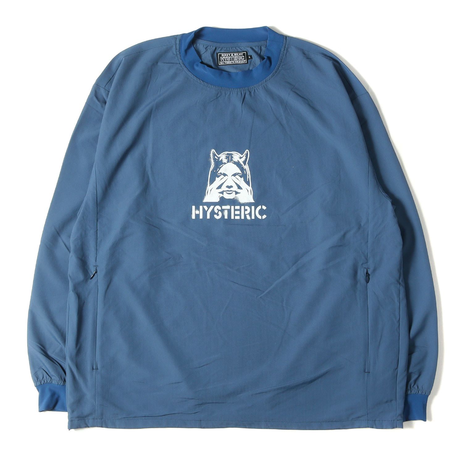 美品】HYSTERIC GLAMOUR ヒステリックグラマー カットソー ネイビー 紺 
