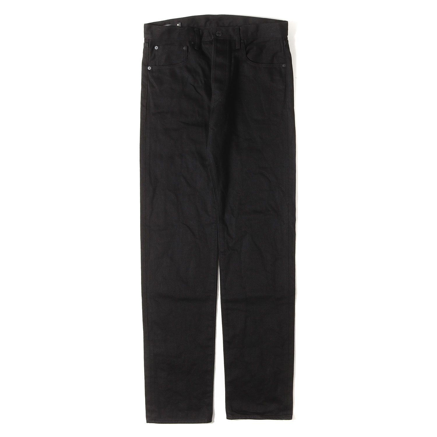 美品】MINEDENIM マインデニム パンツ ブラック 黒 サイズ:34 | 25AW 