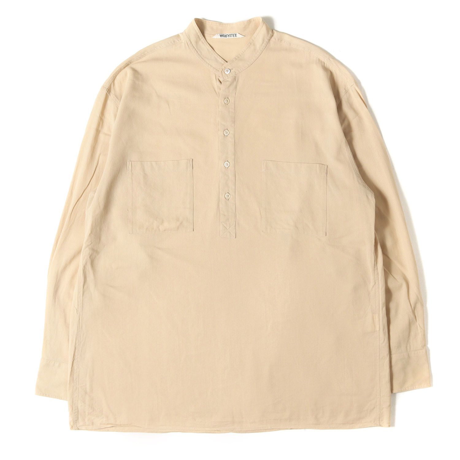 AURALEE 24SS 半袖シャツ ベージュ サイズ3 オーラリー 日本製 AURALEE 24SS 半袖シャツ ベージュ サイズ3 オーラリー 日本製 【公式