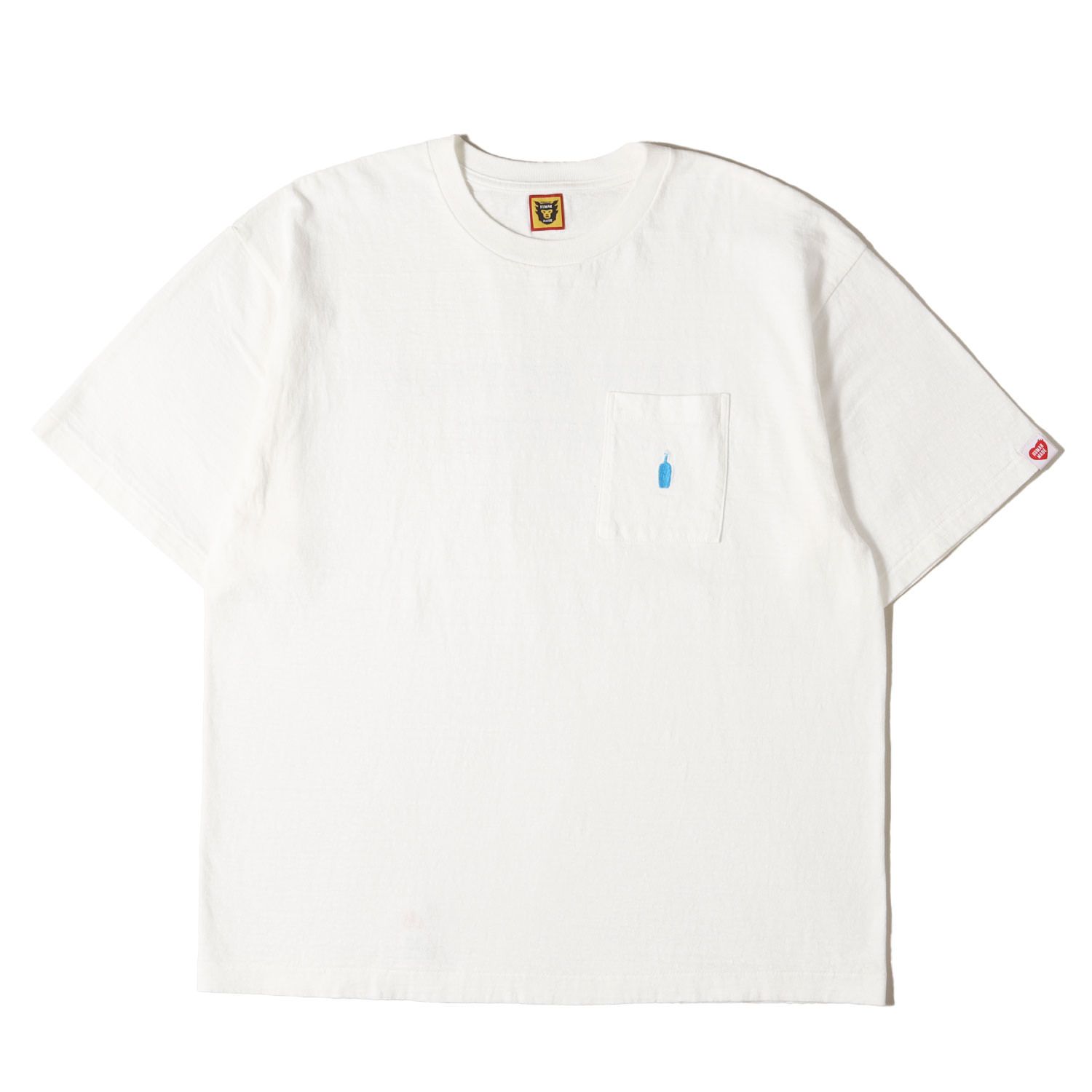 美品】HUMAN MADE ヒューマンメイド Tシャツ ホワイト 白 サイズ:XL 