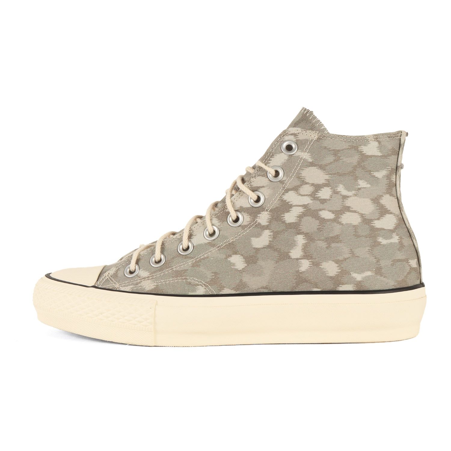【新品】NONNATIVE ノンネイティブ ×LIBERTY サイズ:27.0cm | 総柄プリント ハイカット スニーカー(DWELLER TRAINER HI COTTON CANVAS) | リバティ コラボ | ベージュ | ブランド シューズ 靴【メンズ】 新品】NONNATIVE ノンネイティブ ×LIBERTY サイズ:27.0cm | 総柄