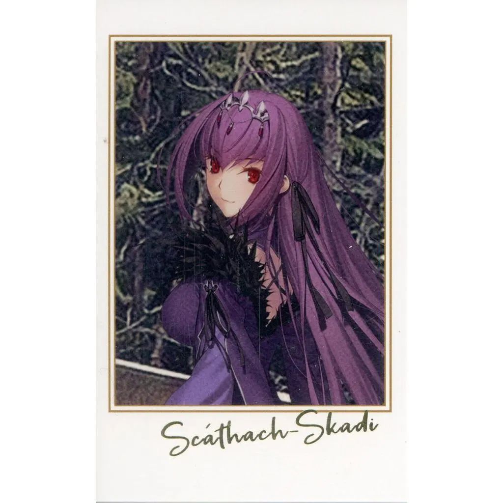 Fate/Grand Order スカサハ 、スカディ 額縁付き4枚セット キャスター
