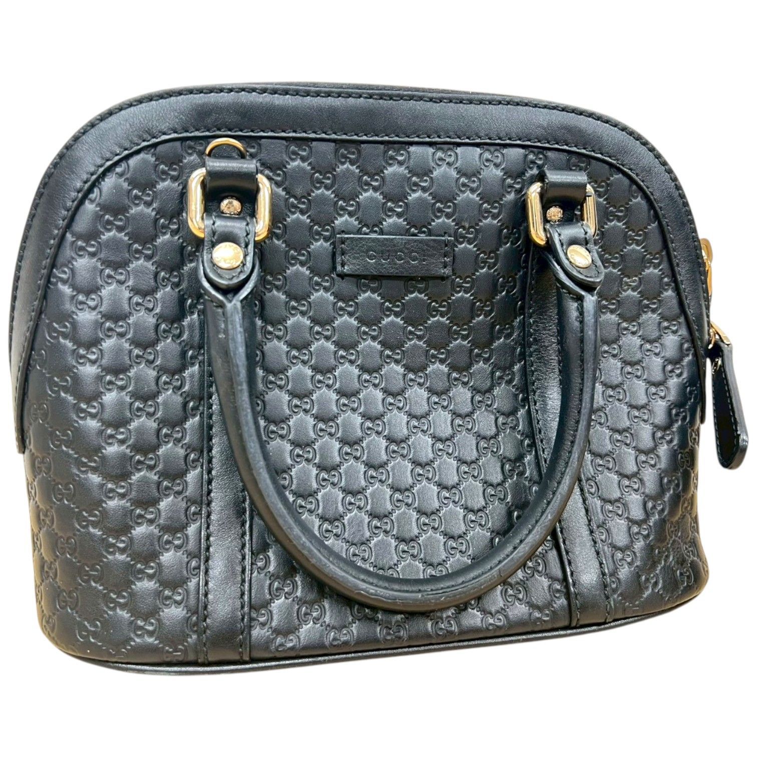 GUCCI グッチ ショルダーバッグ GUCCI 449654 マイクロ グッチ シマ ドーム型 GG 2way ショルダー