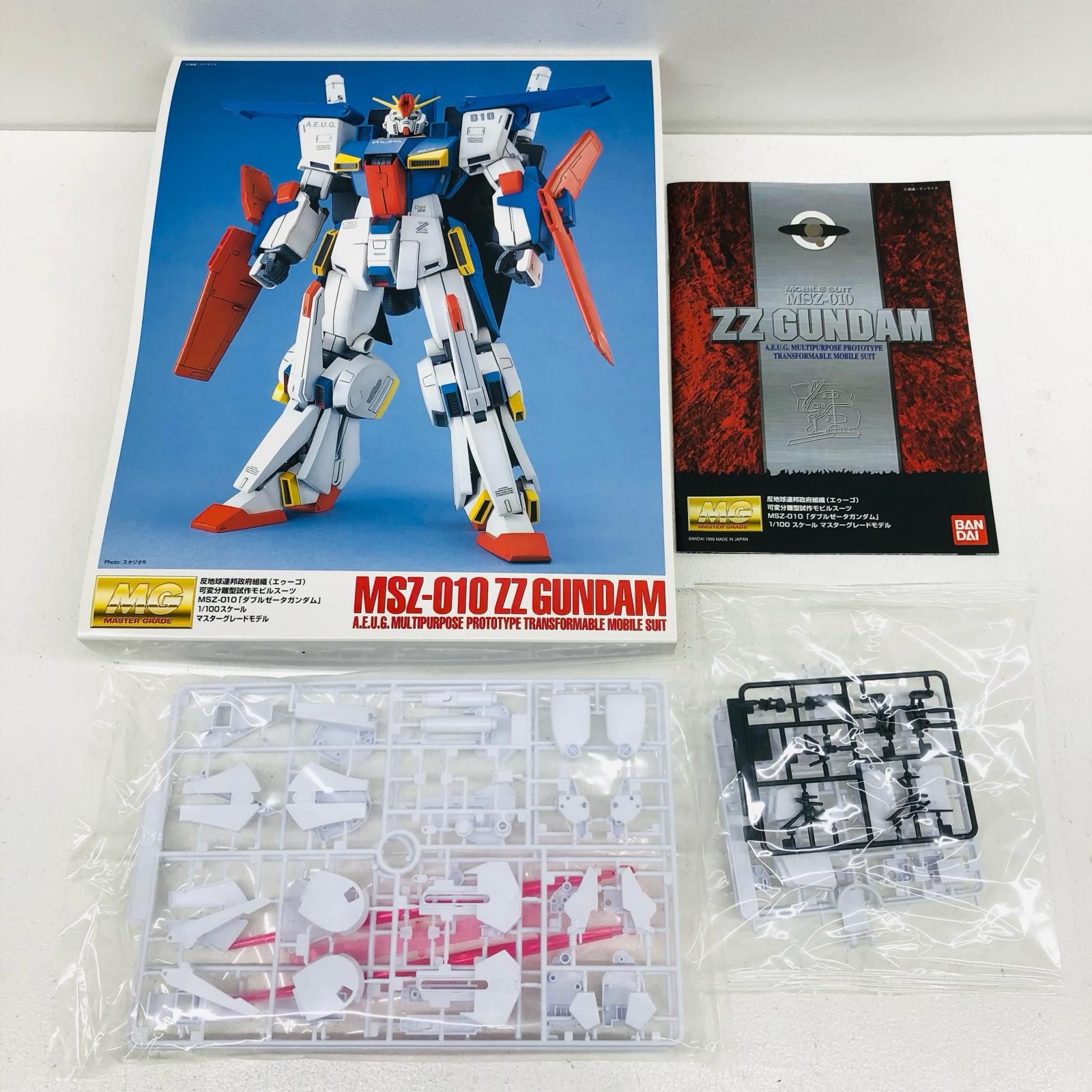 【加古川店】 中古 1/100MGMSZ-010ZZガンダムスペシャルクリア外装パーツ付き「機動戦士ガンダムZZ」ガンプラ30周年記念特別企画 加古川店】 中古 1/100MGMSZ-010ZZガンダムスペシャルクリア外装パーツ