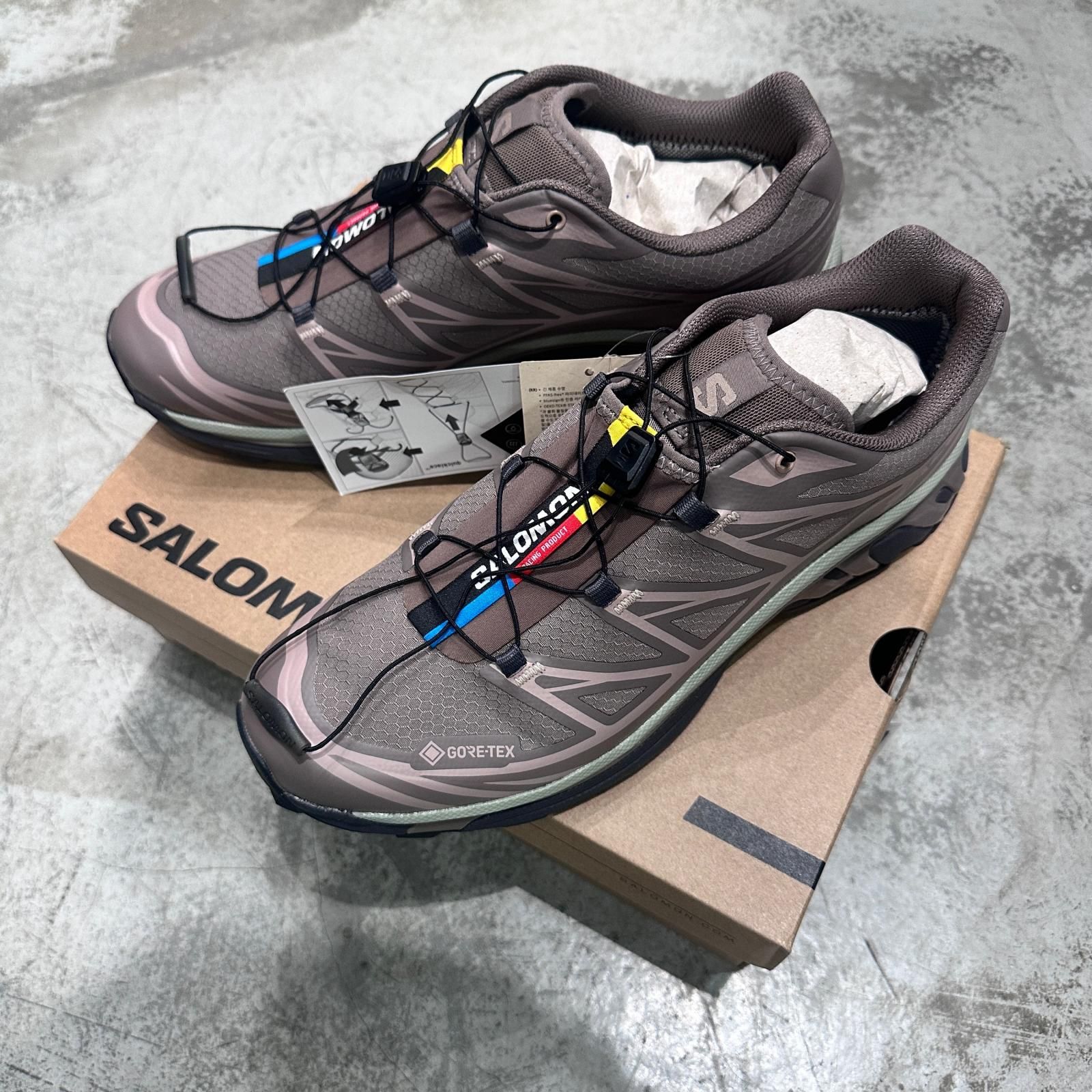 未使用 SALOMON XT-6 GTX ローカットスニーカー ハイテク ゴアテックス