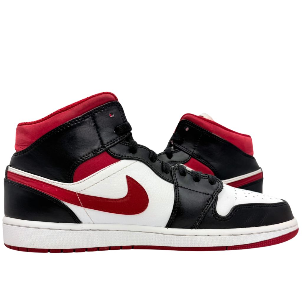 29cm NIKE AIR JORDAN 1 MID WHITE GYM RED BLACK エア ジョーダン 1