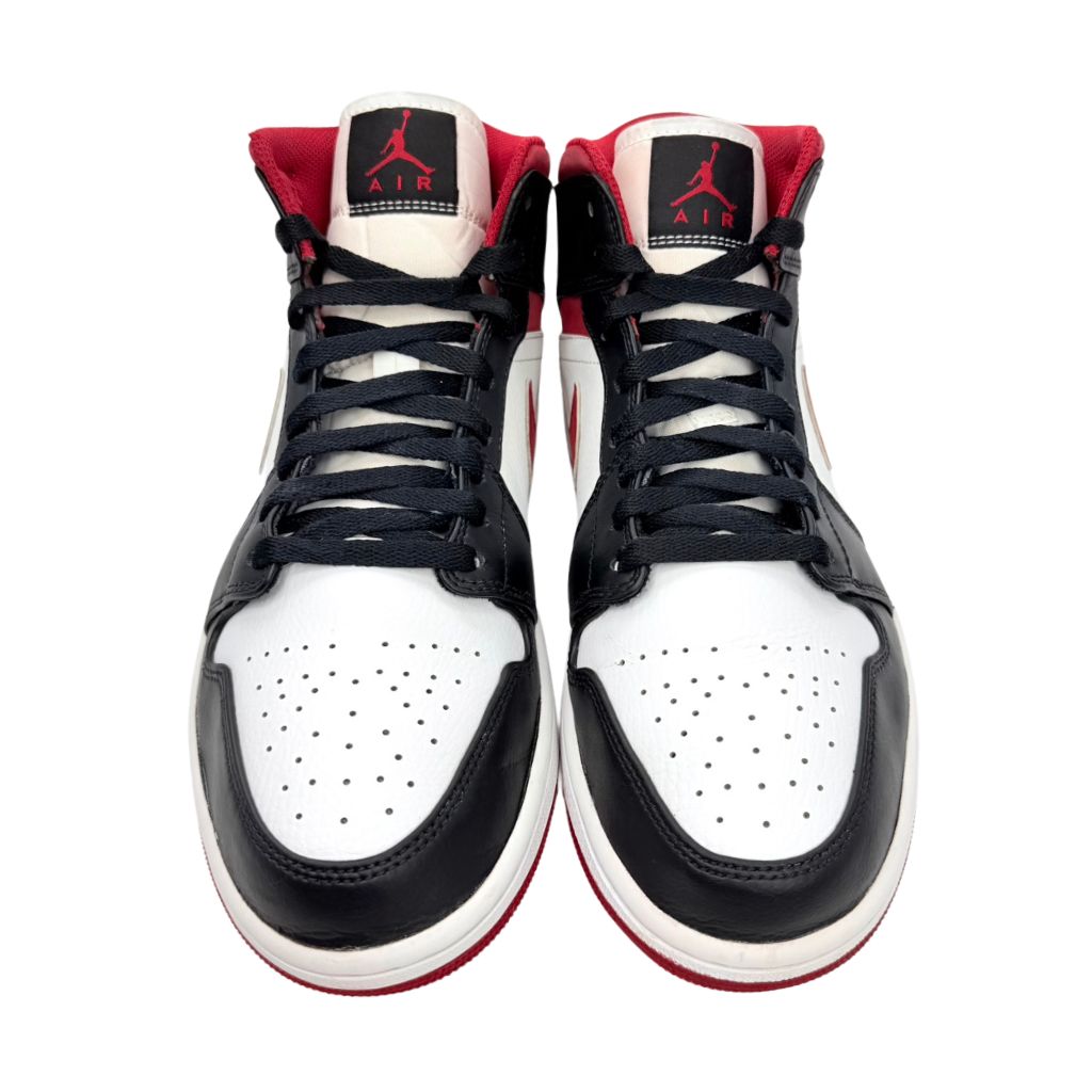 希少レアモデルAir Jordan スニーカー ホワイト/ブラック/レッド 限定値下げNike Air Jordan ホワイト/ブラック - メルカリ