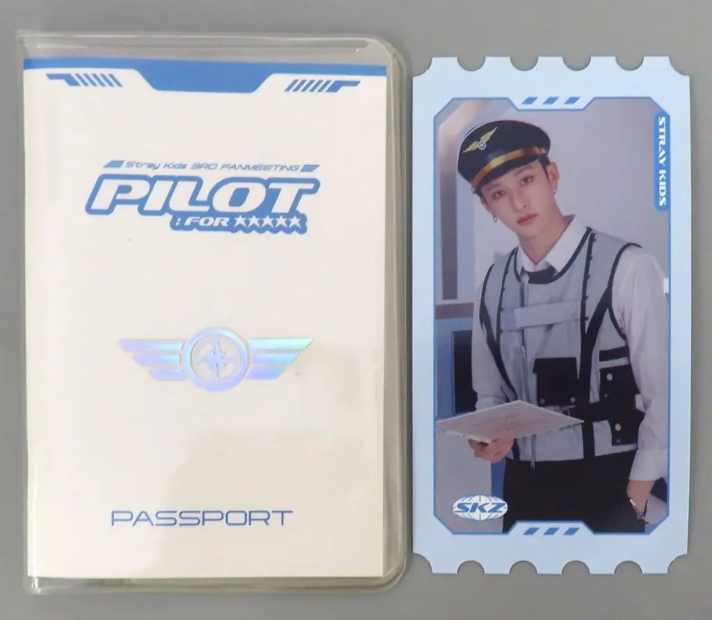 straykids PILOT バンチャン Bang Chan 3rd Fan Meeting Event POB Photocard Stray Kids Pilot For