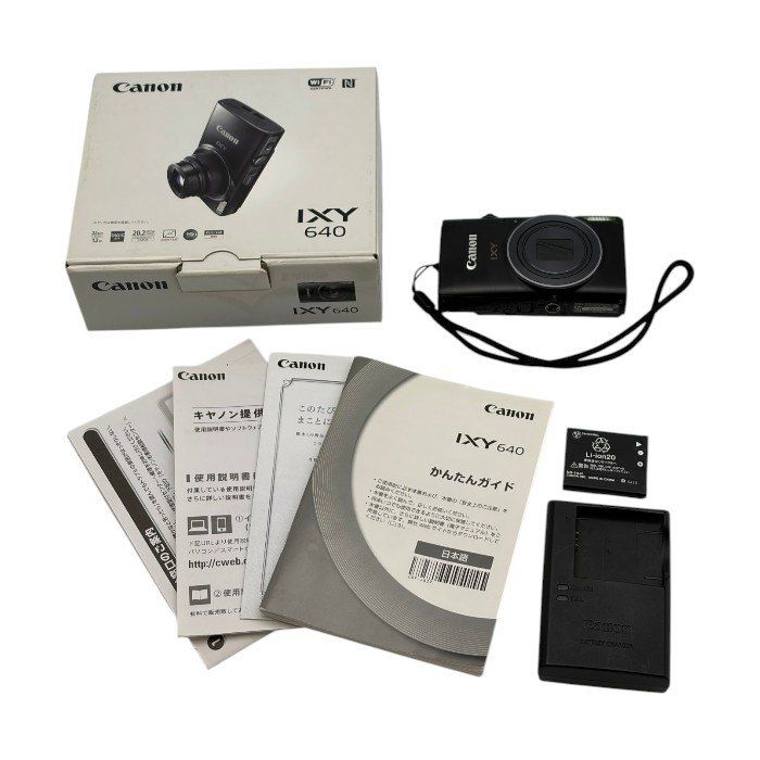 Canon IXY 640 ブラック デジタルカメラ ジャンク品 【公式通販】