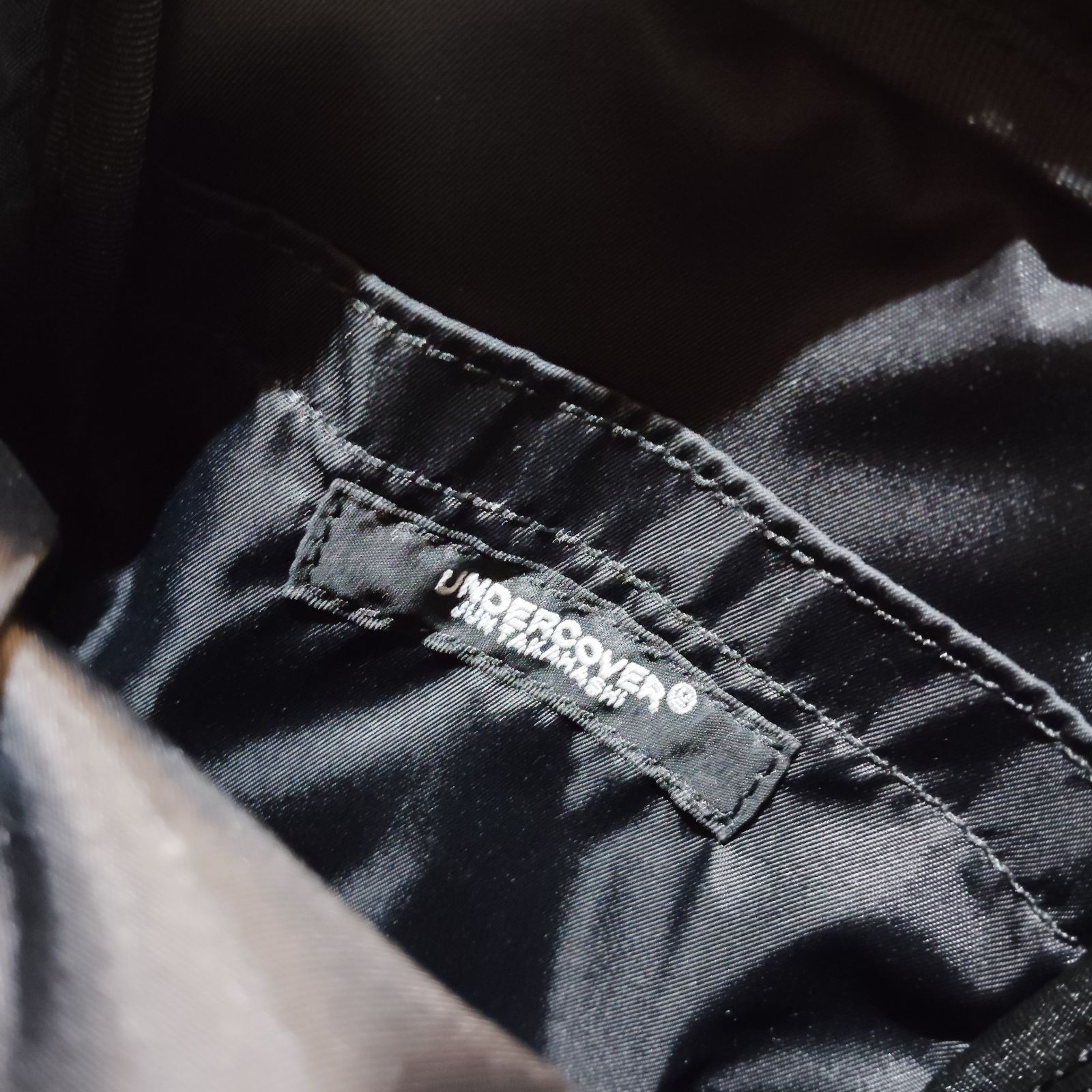 UNDERCOVER 24ss ネームコラージュNyタスランショルダーバッグ 