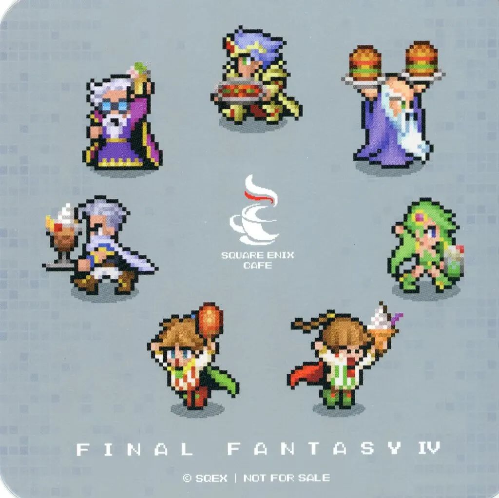 中古】コースター ファイナルファンタジーIV オリジナルコースター