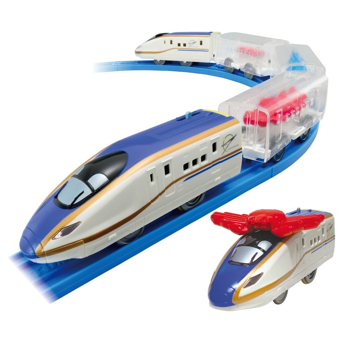 新品 タカラトミー プラレール 海鮮おとどけ列車 E7系新幹線 かがやき 電車 おもちゃ 3歳以上