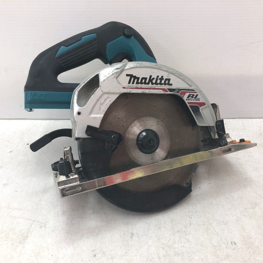 makita マキタ 18V対応 165mm 充電式マルノコ 青 本体のみ HS631D 中古 