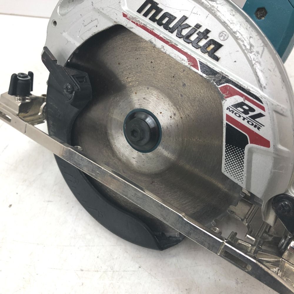 makita マキタ 18V対応 165mm 充電式マルノコ 青 本体のみ HS631D 中古 