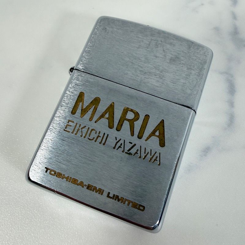 Zippo ジッポ MARIA EIKICHI YAZAWA 矢沢永吉 TOSHIBA EMI ライター 