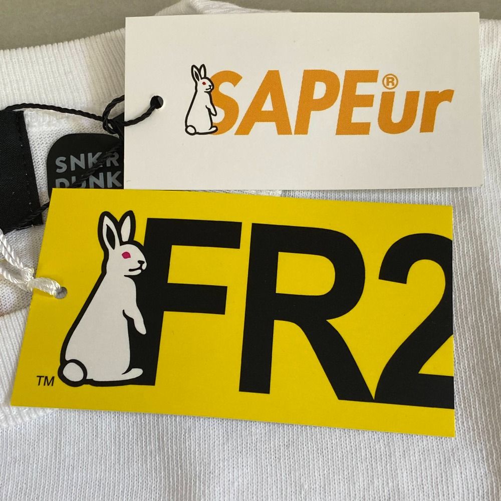 03w25563 #FR2 × SAPEur Smoking Kills Head Tee FRSA-001 人気 