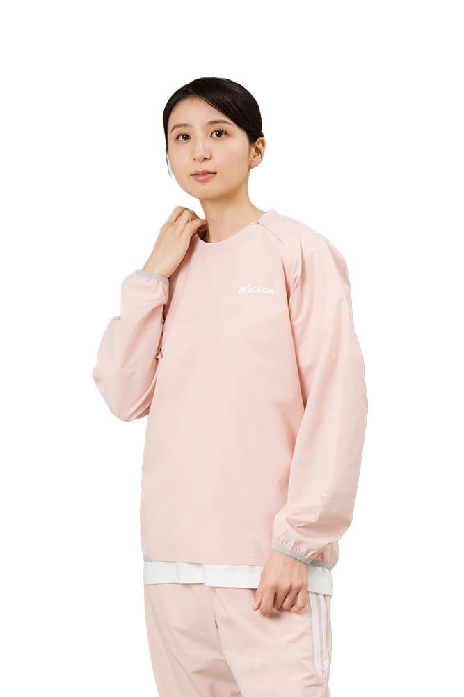 新品 ミカサ(MIKASA) 長袖ピステ ピンク XXLサイズ（ユニセックス）2611-PXXL