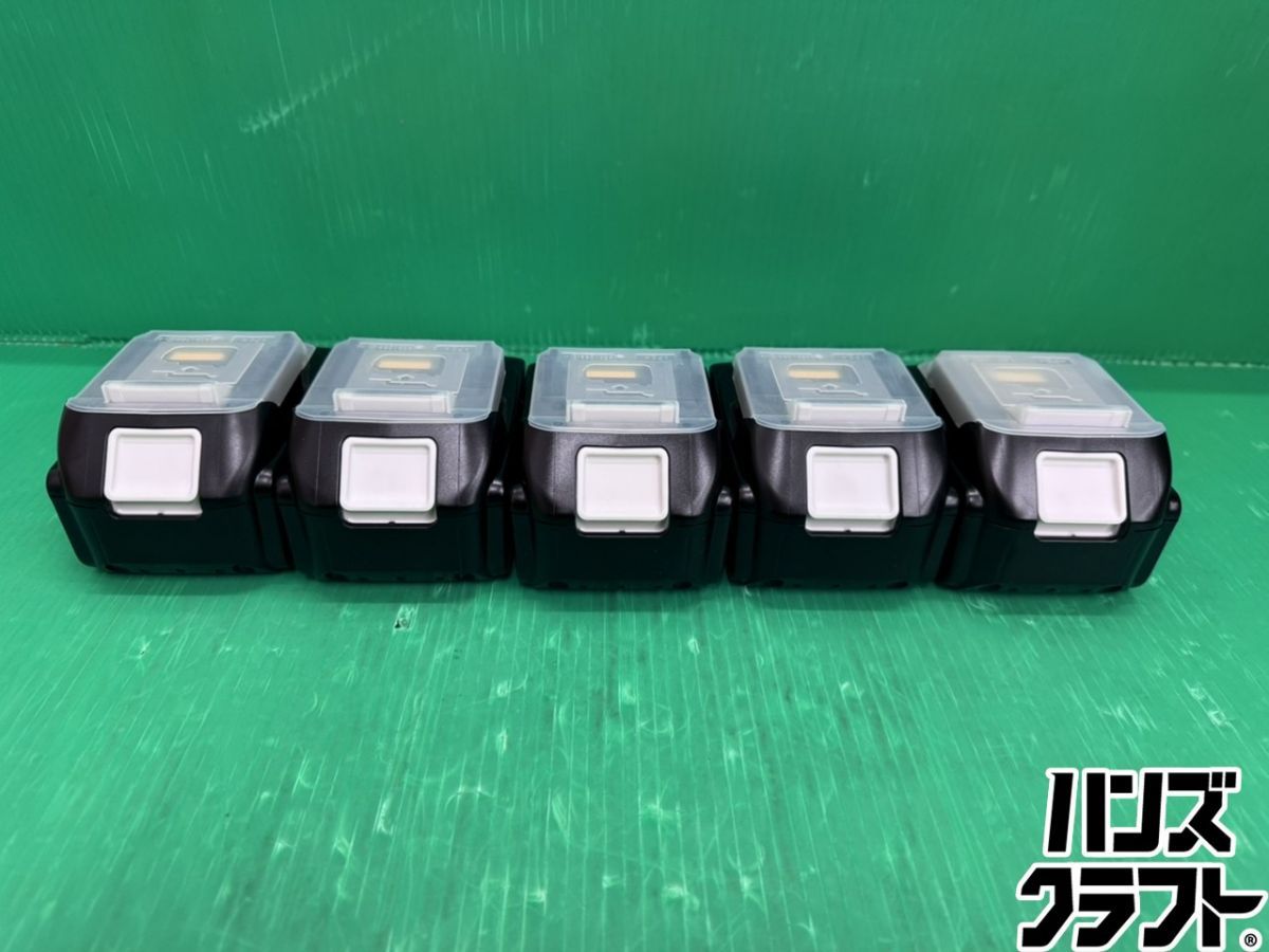 ☆未使用 マキタ BL1860B バッテリ 18V6.0Ah 5個セット 箱無し セット 