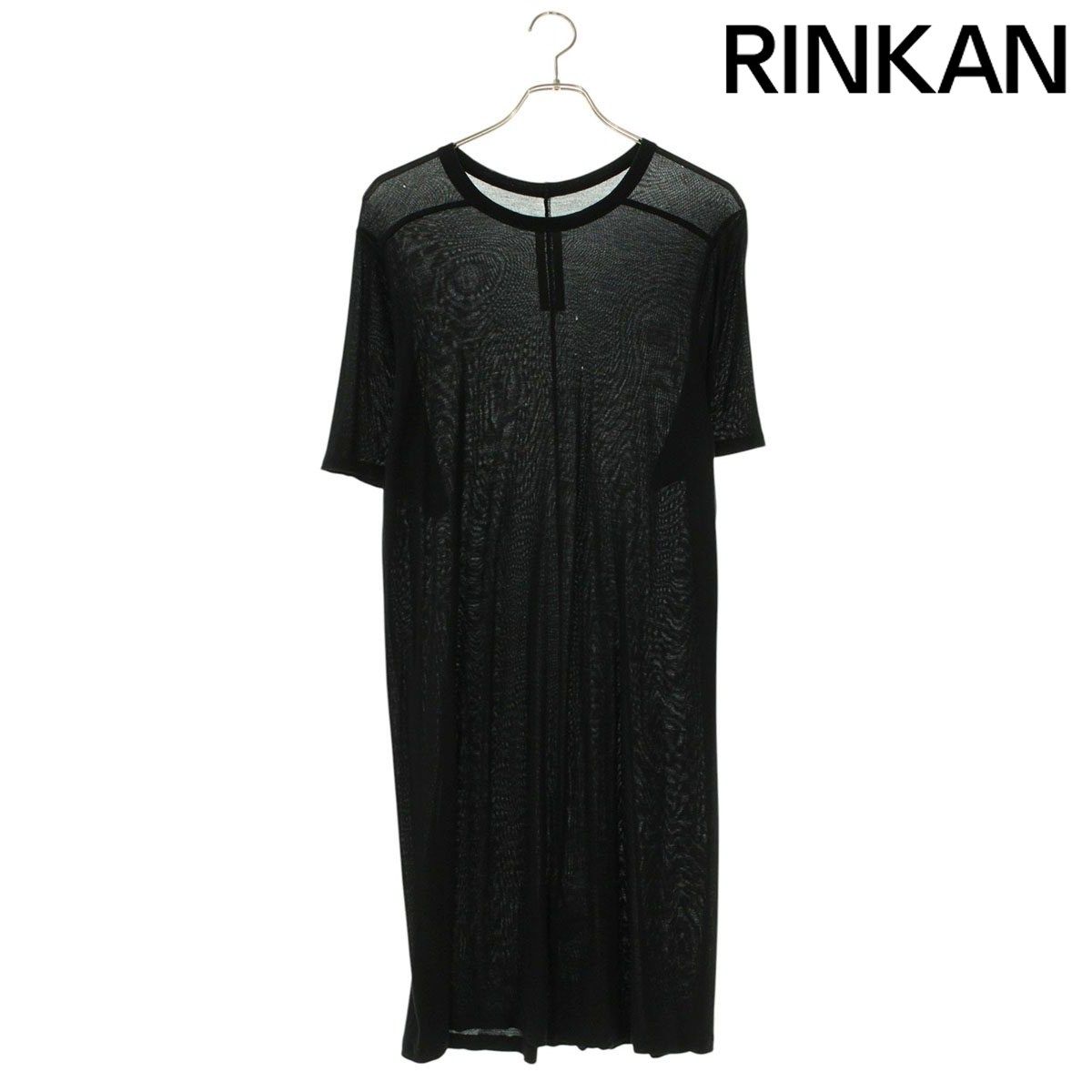 リックオウエンス  RF00M6264-JS シルクレーヨンレベルTシャツ メンズ M