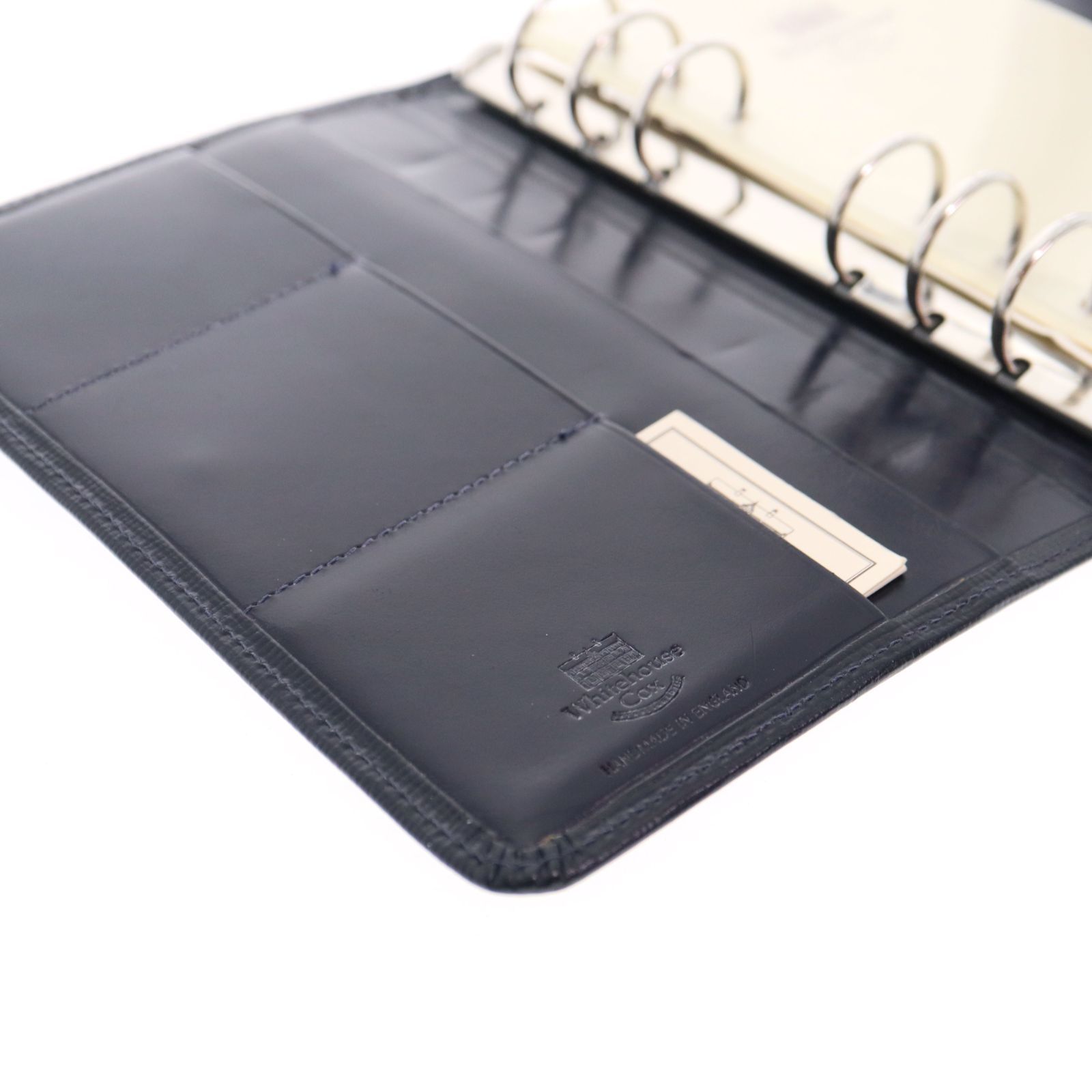 中古】Whitehouse Cox ホワイトハウスコックス 手帳カバー ブライドル 