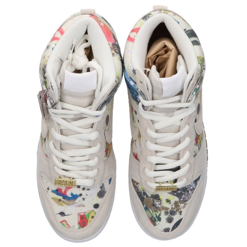 ナイキ ×シュプリーム SUPREME FD8779-100/Supreme SB Dunk High 