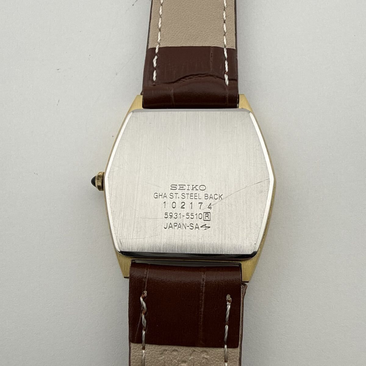 SEIKO セイコー DOLCE ドルチェ クォーツ GHA 5931-5510 メンズ 腕時計 