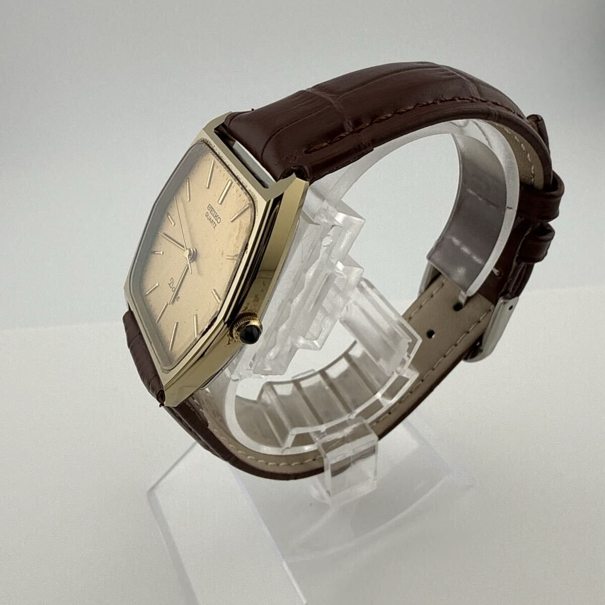 美品】SEIKO セイコー ドルチェ クォーツ【5931-5510】文字盤:ゴールド 