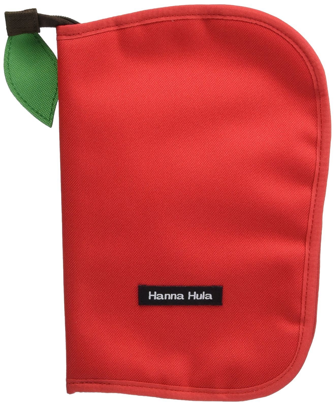 新品 ハンナフラ(Hanna Hula) 母子手帳ケース(マルチケース) Lサイズ アップルレッド