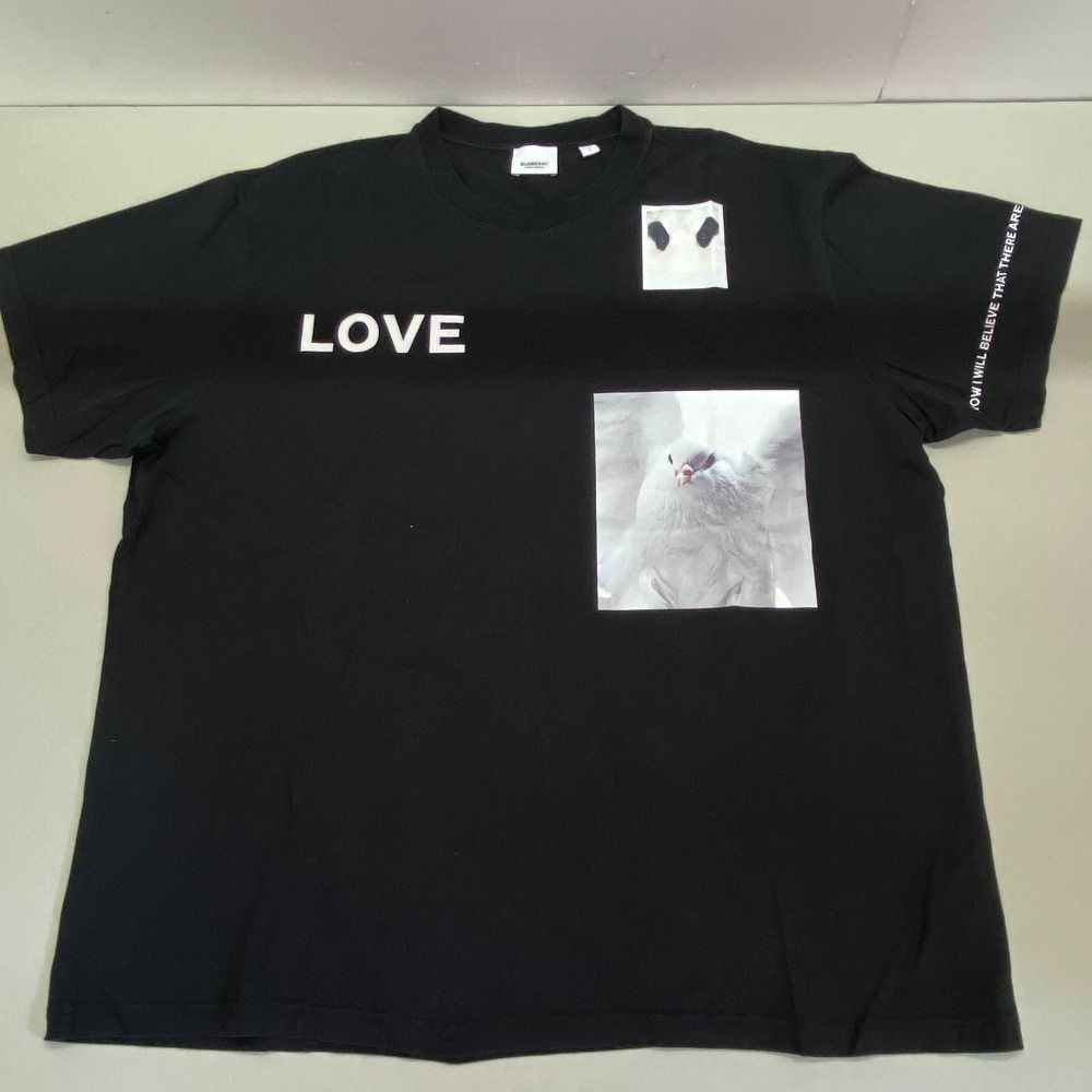 03w25564 BURBERRY バーバリー LOVE フォトモンタージュ プリント T 